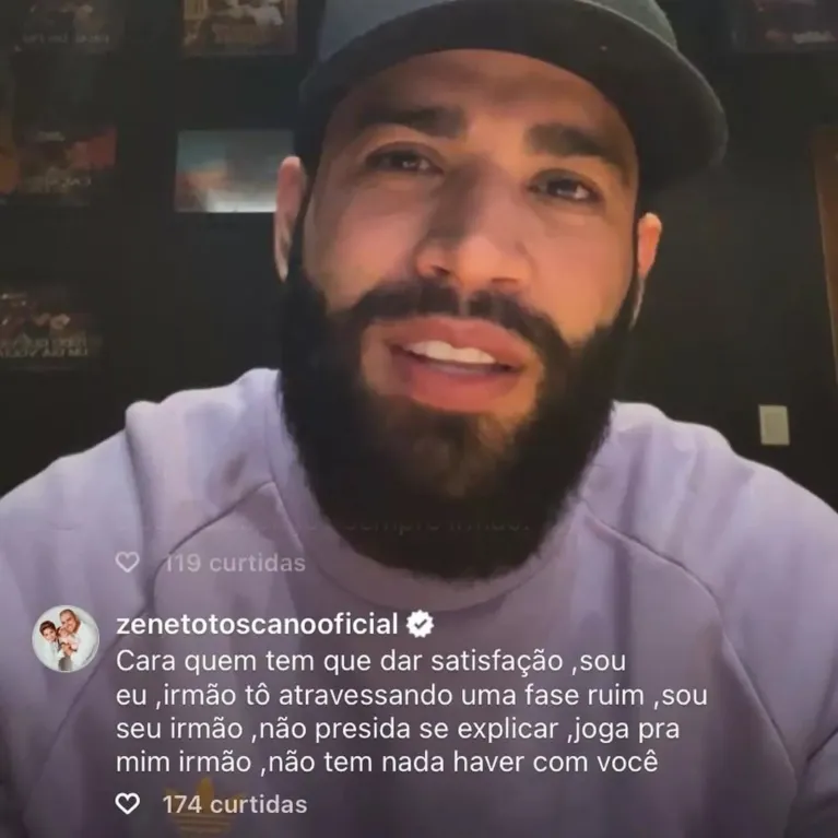 Vídeo: Zé Neto invade live de Gusttavo Lima e diz ter culpa