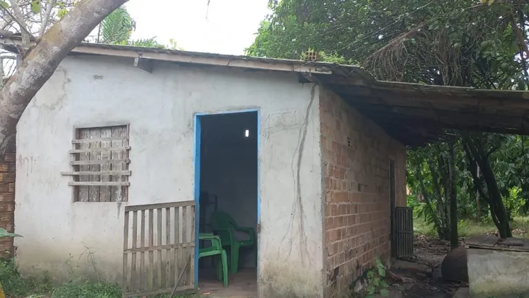 Adma da Silva vivia em situação de maus-tratos, em uma casa emprestada, em Ananindeua.