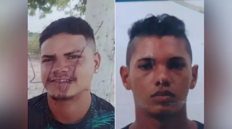 Polícia está atrás dos suspeitos Ronildo de Jesus dos Santos e Felipe da Silva Nascimento