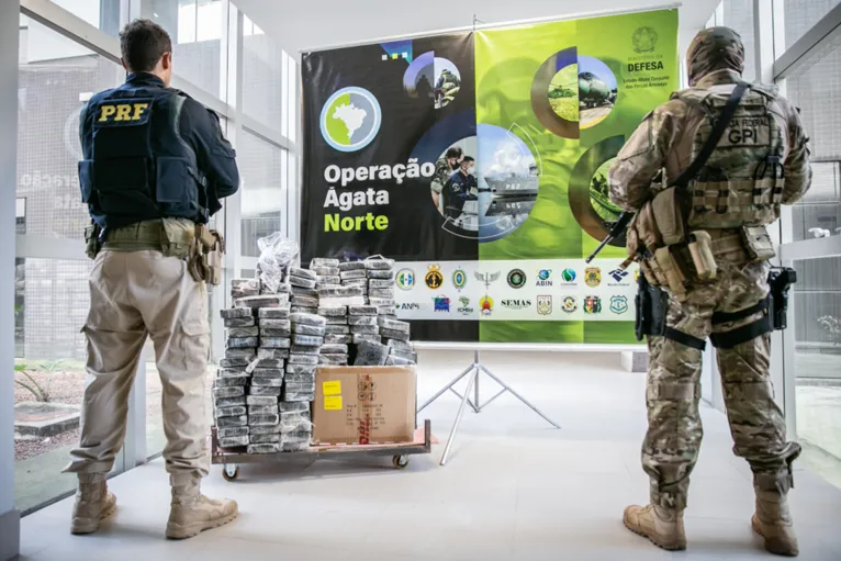 A Polícia Federal, assim como outros órgãos federais e estaduais, participou da Operação Ágata Norte.