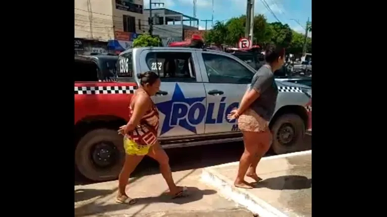 Duas mulheres foram presas durante a ação