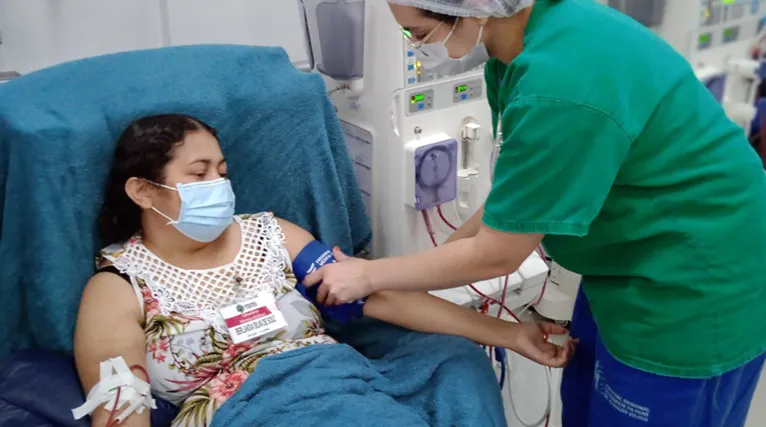 Há quatro anos, Berlândia Silva Souza, da cidade de Jacundá, é paciente renal crônica mas consegue levar uma vida normal