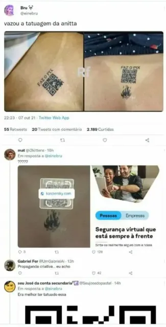 Vaza foto da suposta tatuagem no ânus de Anitta. Veja!