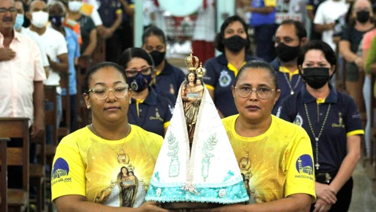 Tucuruí, possui cerca de 110 mil habitantes e, segundo dados da Polícia Militar e o Corpo de Bombeiros, a grande procissão já reuniu 60 mil pessoas