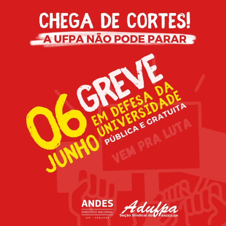 Professores da UFPA entram em greve