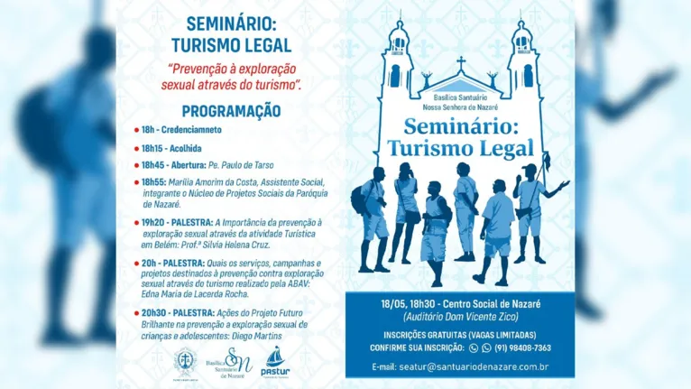 Paróquia de Nazaré realiza seminário sobre turismo sexual