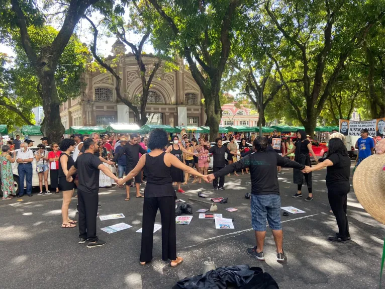 Ato também homenageou outras vítimas da violência na Amazônia.