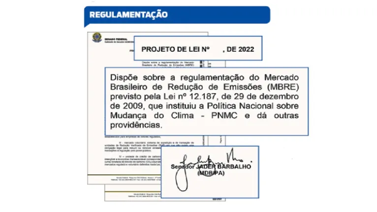 Jader apresenta projeto para regulamentar mercado de carbono