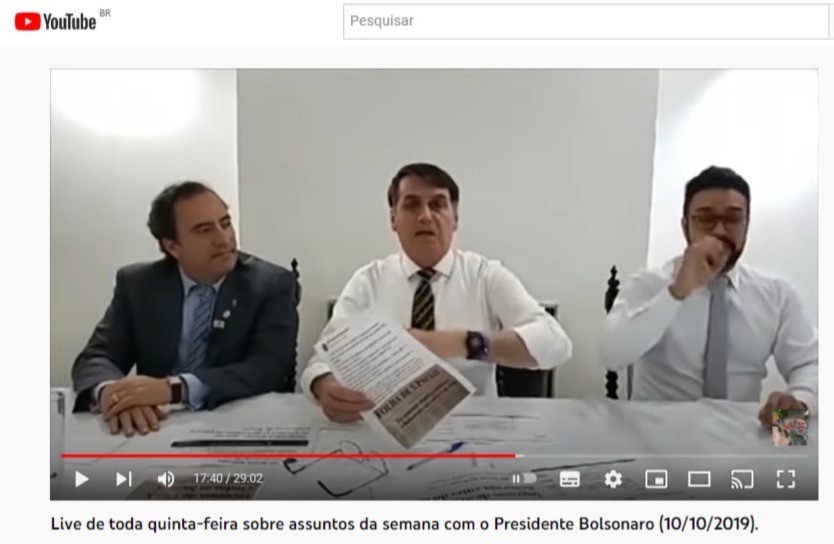 Lives de Bolsonaro com Pedro Guimarães eram frequentes