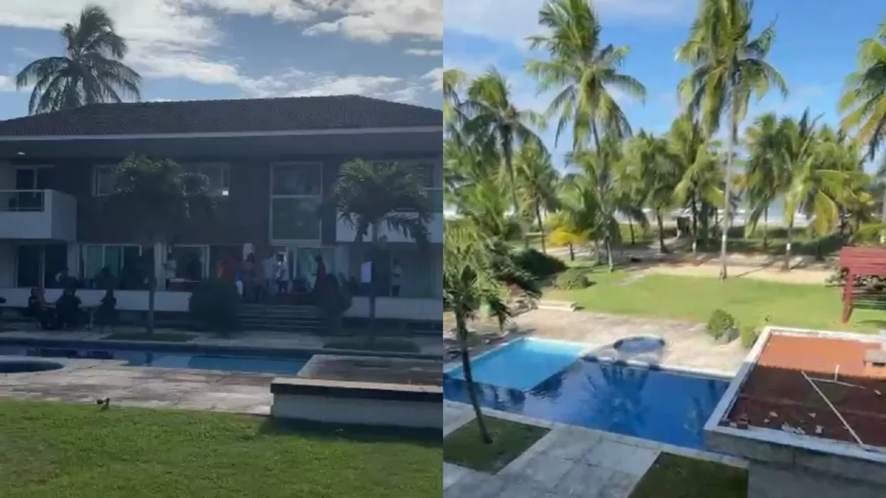 Nova casa de Luva de Pedreiro chama a atenção pelo luxo e vista paradisíaca