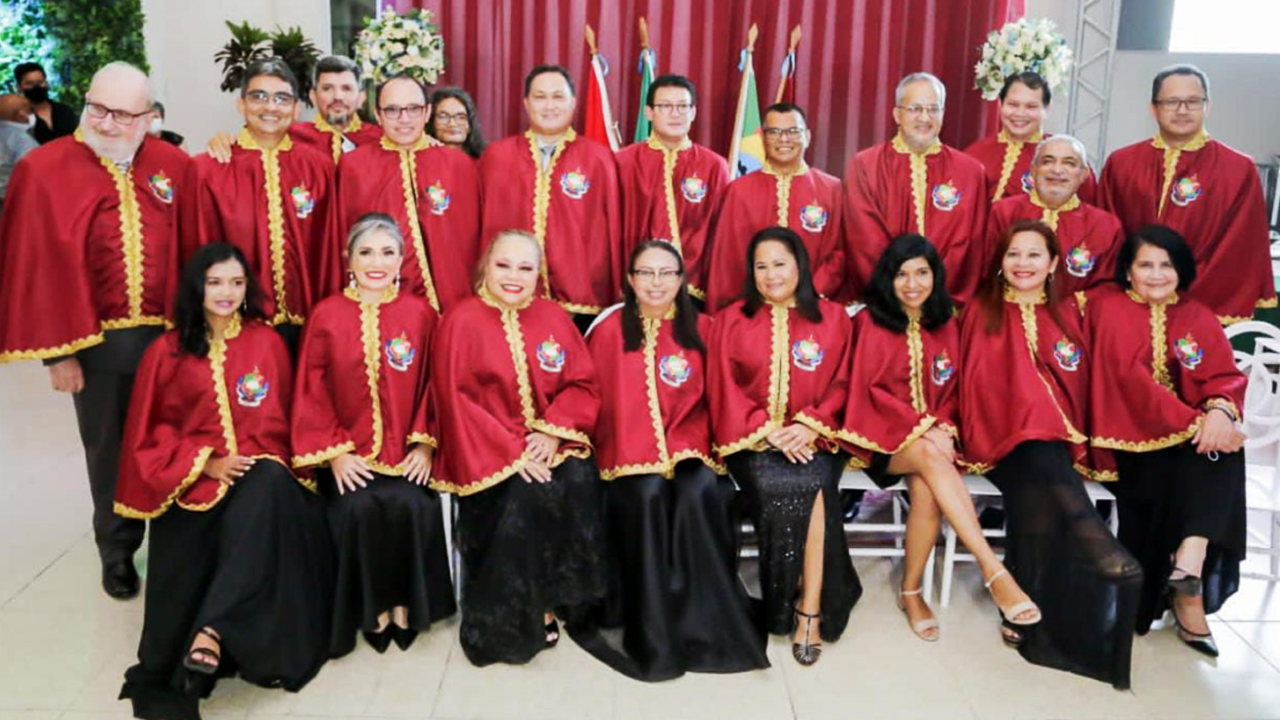 Primeira diretoria da Academia Barcarenense de Letras