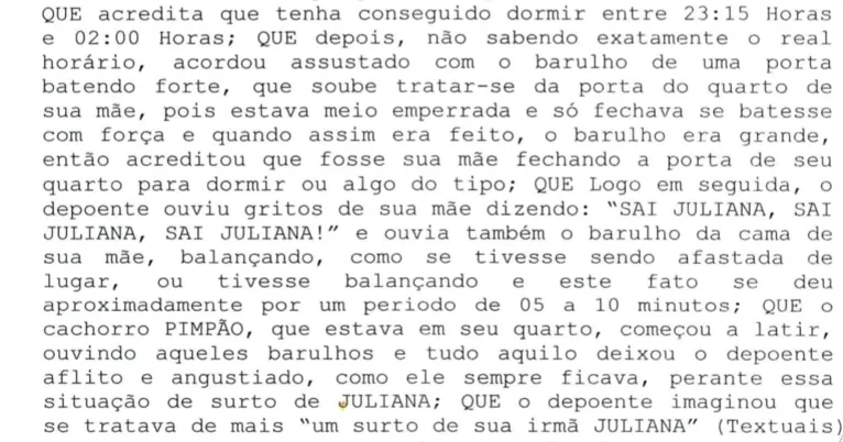 Ouça os depoimentos sobre os irmãos que mataram a mãe