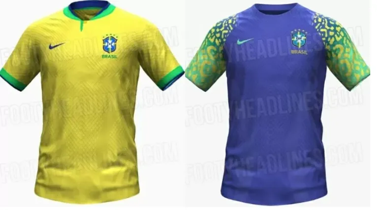 Ficou feia? Site vaza camisas da seleção para a Copa 2022