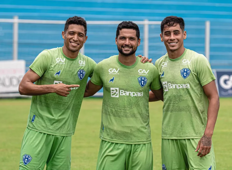 Gols e assistências no Paysandu sempre passam por esses três