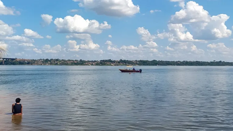 Buscas estão sendo realizadas no rio Tocantins