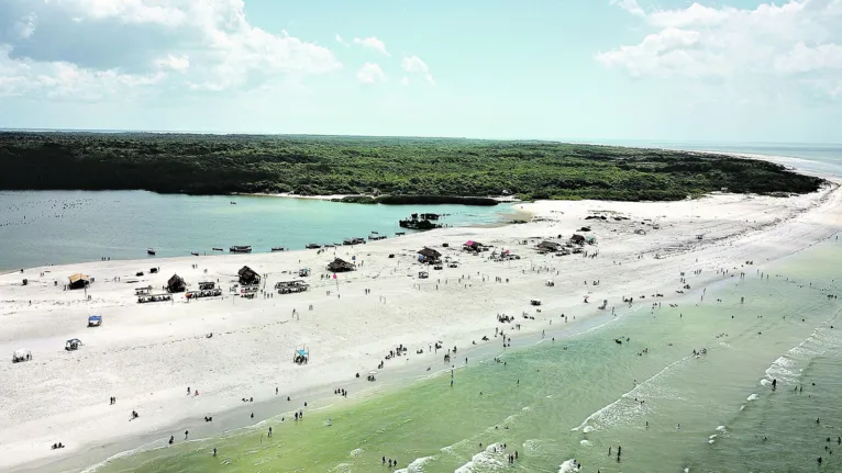 Algodoal
e Fortalezinha formam o paraíso na “mãe da terra”