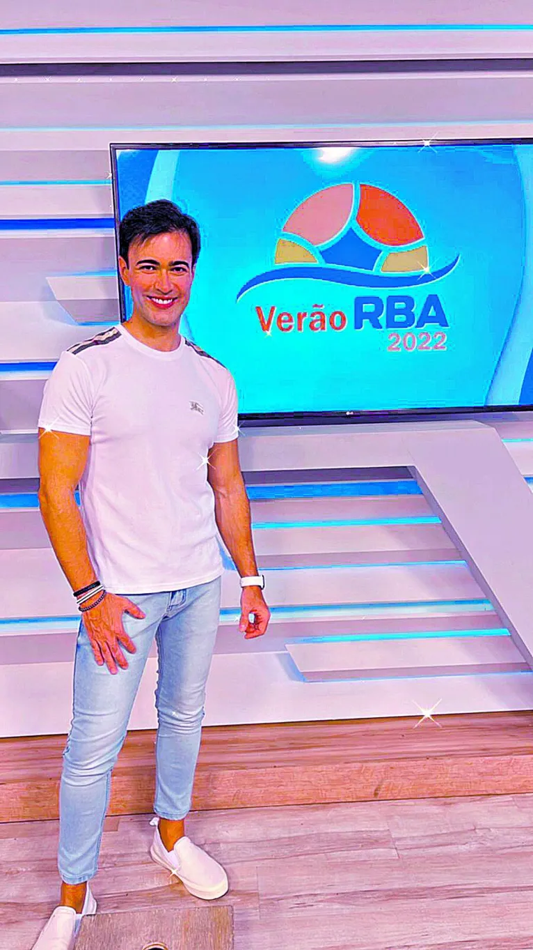 Marcello Falcão retorna às telas da RBATV em 2022 com o Verão RBA