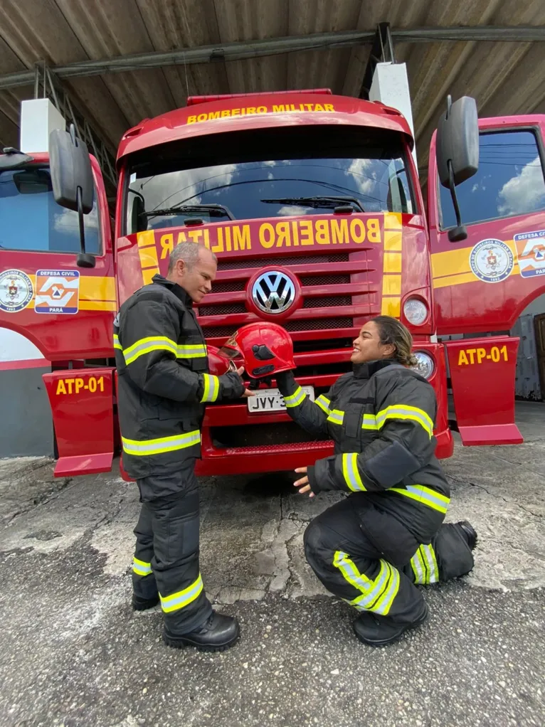 Dia dos Pais: Bombeiro vira exemplo e inspiração para filha