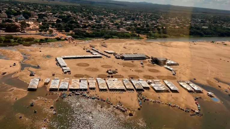 Praia das Gaivotas em Conceição do Araguaia