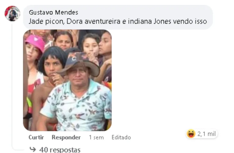 Foto de concurso de beleza em Outeiro vira meme na web. Veja