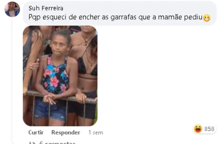 Foto de concurso de beleza em Outeiro vira meme na web. Veja