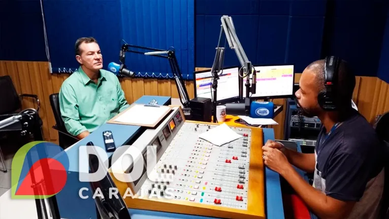 Plínio Tocchetto, Gerente Executivo do Projeto da nova Ponte em entrevista a Donato de Paula na Rádio Clube FM 100,7Mhz