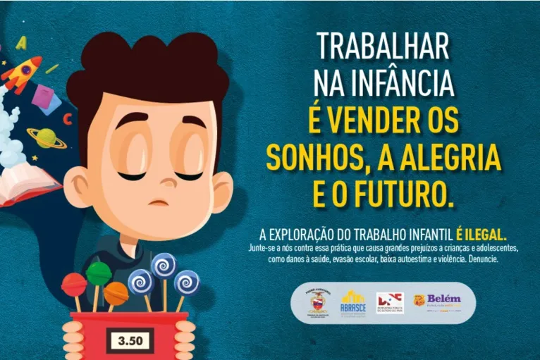 Ação busca conscientização contra trabalho infantil