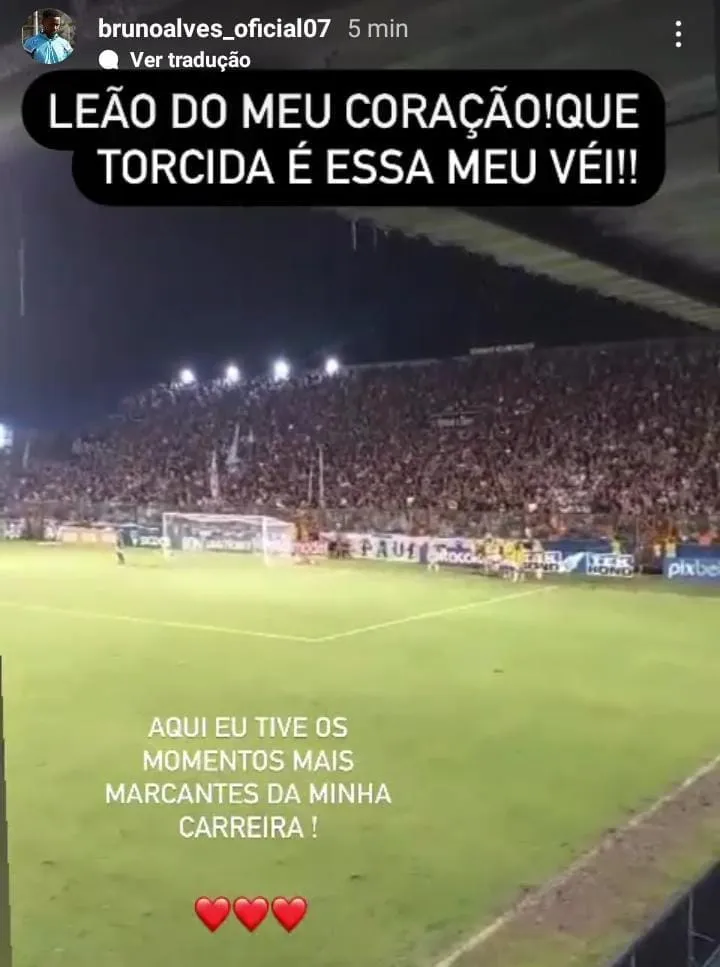 Atacante enaltece torcida do Remo no adeus: "marcante"