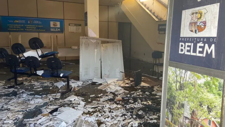 Defesa Civil tenta confirmar se o Fundo Ver-o-Sol, da Prefeitura de Belém, estava em funcionamento no local