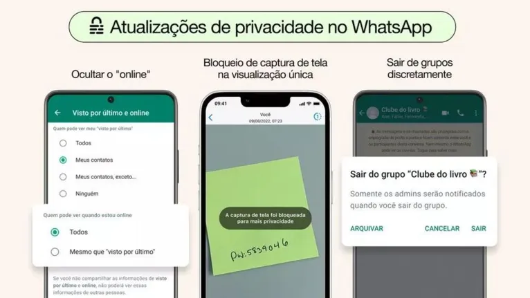 Meta diz que novos recursos são para melhorar a privacidade dos usuários