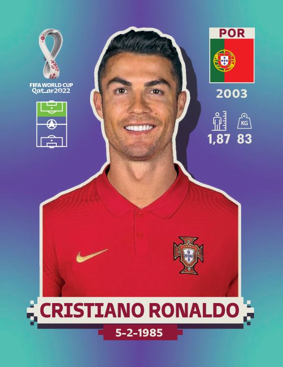 O jogador da seleção de Portugal, Cristiano Ronaldo.