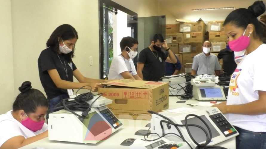 Urnas eletrônicas chegaram no dia 11 de agosto em Marabá