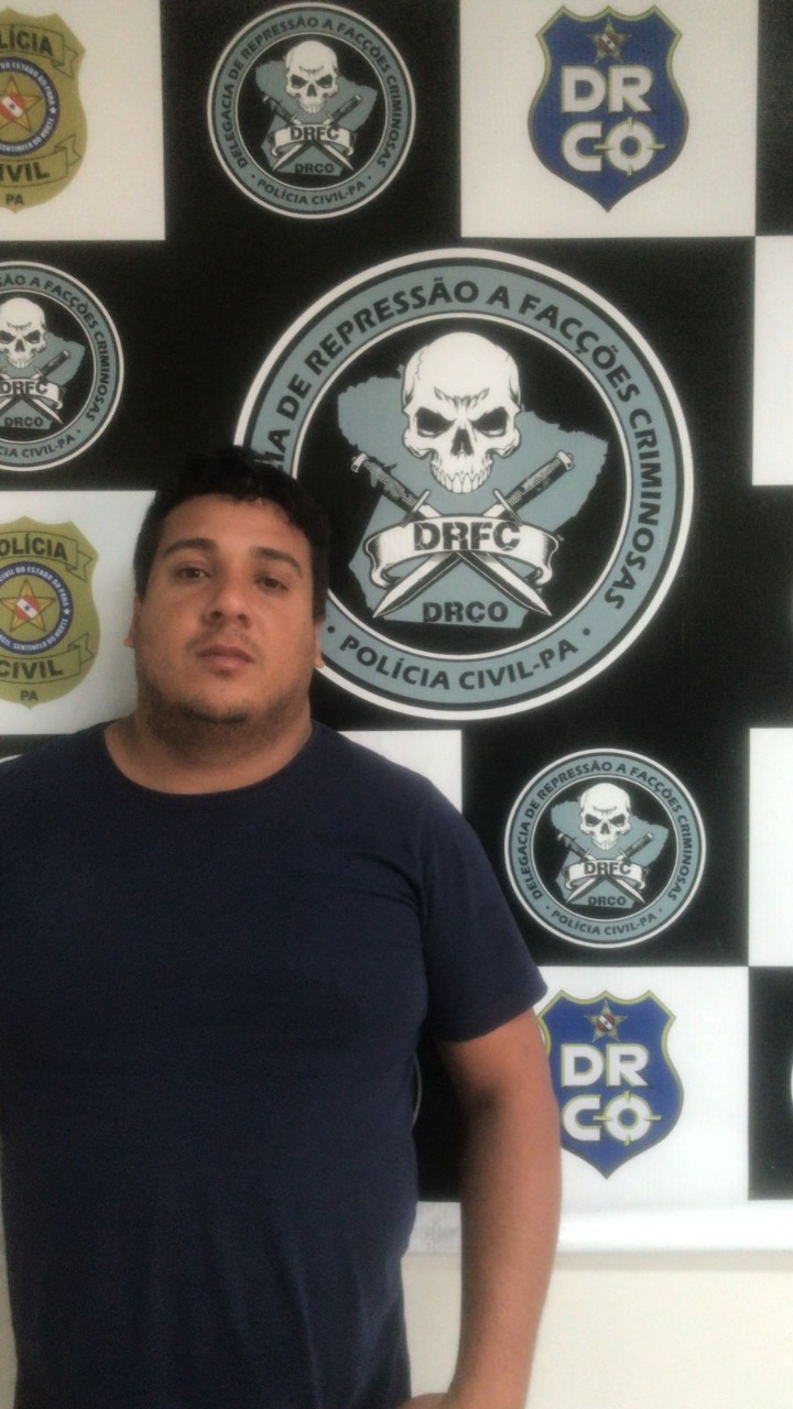 Robson Pinho de Araújo da Silva foi preso junto com um policial militar que não teve seu nome revelado