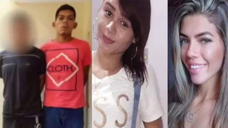 Jederson Alves e um adolescente de 17 anos foram acusados de assassinar duas jovem em Marituba no ano de 2020.