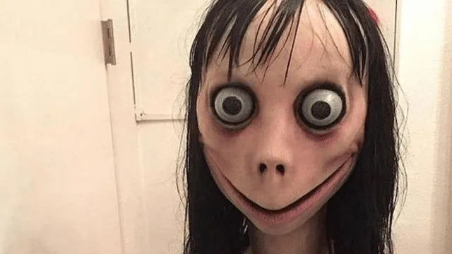 A brincadeira Momo também se tornou viral em 2019.