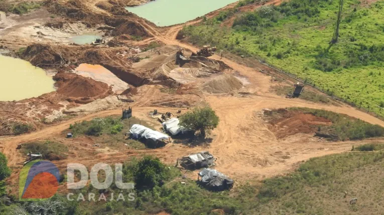 Garimpo ilegal em Canaã dos Carajás