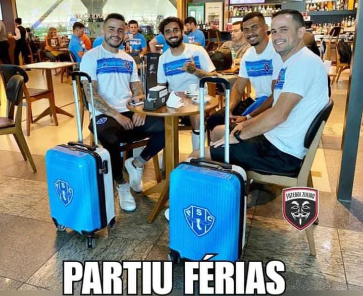 Paysandu vira alvo de memes após derrota em Santa Catarina