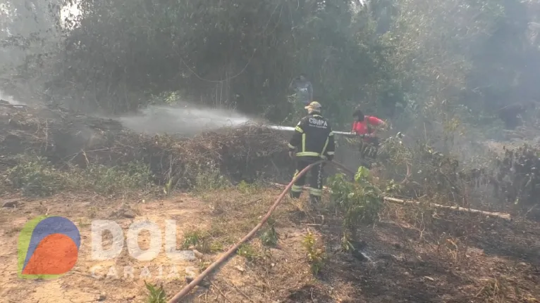 Quando os militares chegaram ao local o fogo já havia consumido praticamente tudo