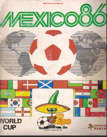 Capa do álbum do mundial do México