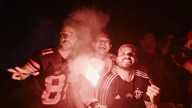 Flamengo 1 x 0 Athletico-PR: torcida festeja no Equador