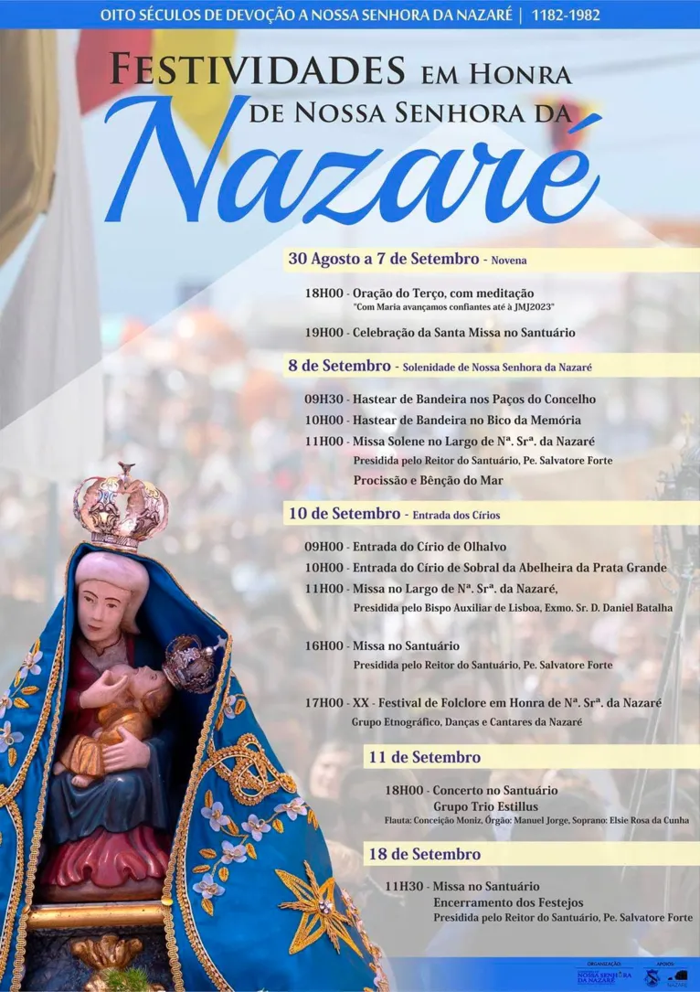 Portugal inicia festividade de Nossa Senhora de Nazaré