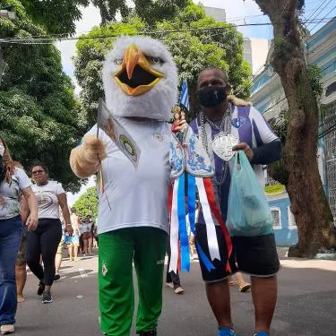 Mascote e torcedores da Tuna preparam romaria até a Basílica