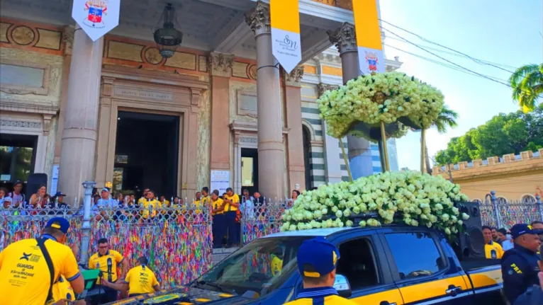 Carro da PRF levará Nossa Senhora de Nazaré pelas ruas da Grande Belém.