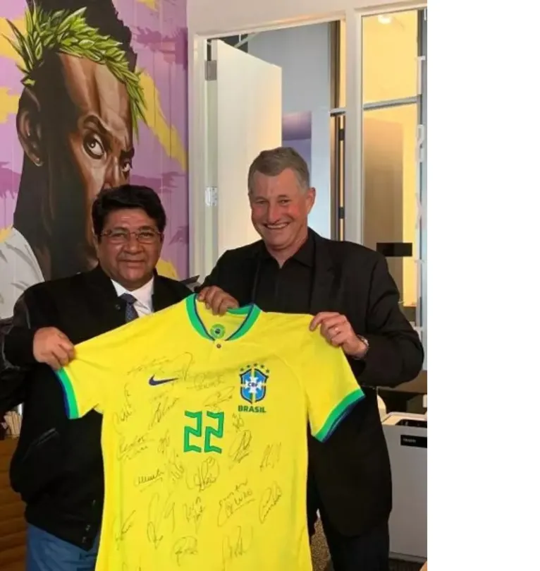 Presidente da CBF deu camisa 22 para executivo da Nike