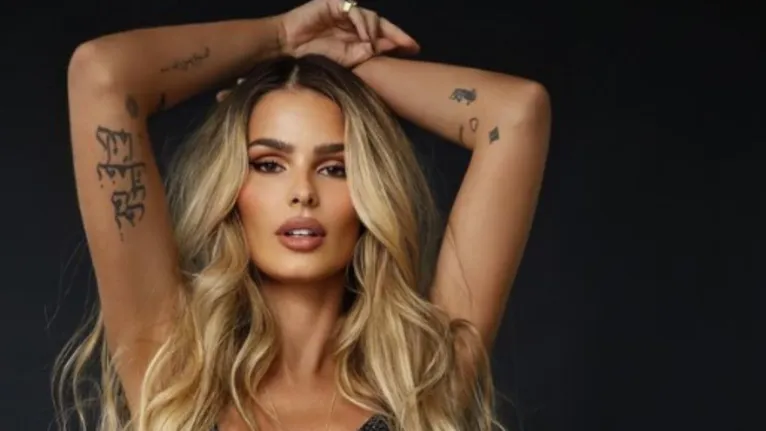 Yasmin Brunet, envolvida em polêmica após divulgar o caso de possível tráfico humano.