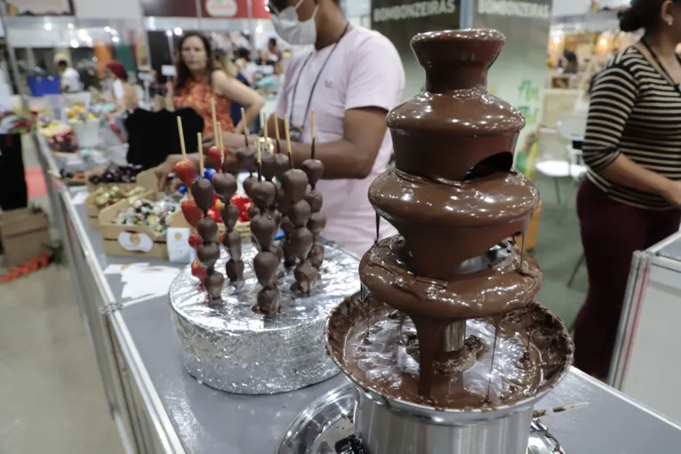 Belém, Pará, Brasil. Cidade. RETRANCA ABERTURA FESTIVAL DO CHOCOLATE E FLORES - ID 747984 - 22/09/2022. Foto: Ricardo Amanajás / Diario do Pará