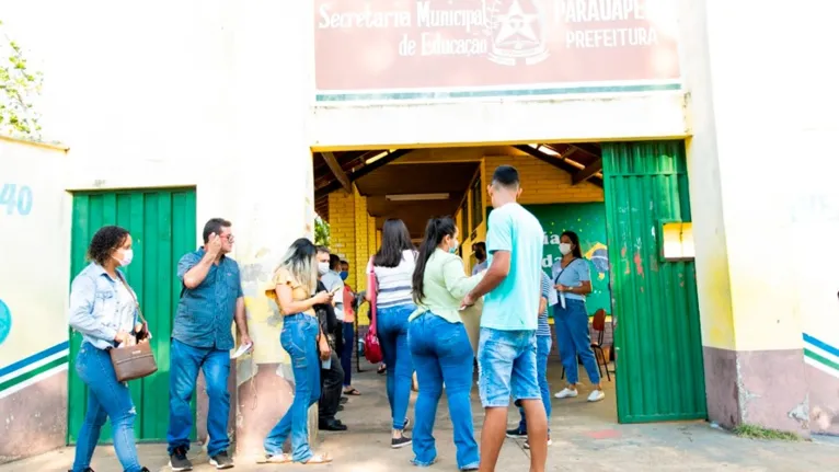 As provas foram realizadas em quatro escolas