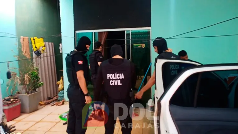 A ação policial aconteceu nesta segunda-feira (26) em Marabá