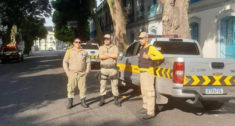 Agentes de transito darão apoio na orientação e segurança dos romeiros neste domingo, 16.