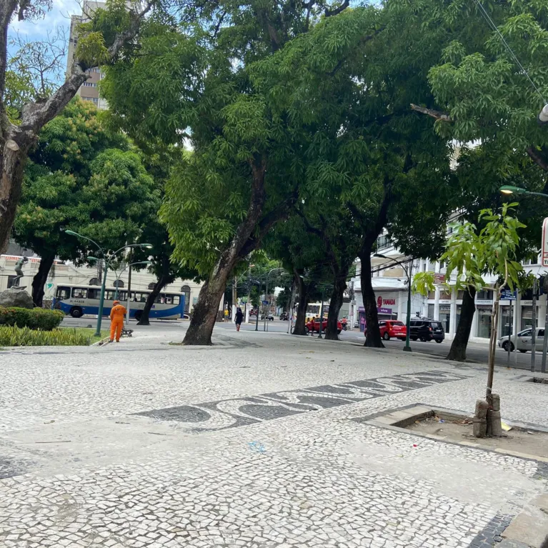 A Praça da República terá, mais uma vez, seu visual moficiado para o Círio.